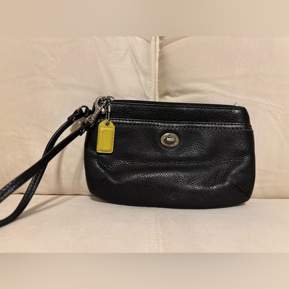 Coach Handbags - Black Coach Wristlet